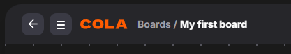 Create your first board visual